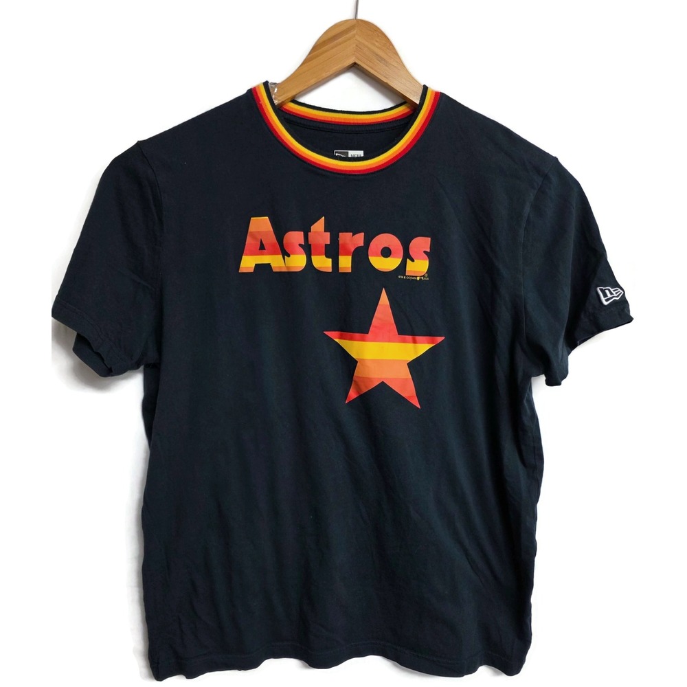 Houston Astros T Shirt XL Cooperstown New ERA Retro Vintage 80s